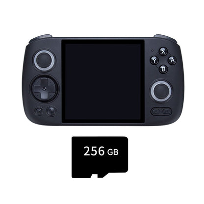 Handheld Game Console Anbernic RG Cube with 3.95-Inch IPS OCA Full-Lamination, 720x720 (Square), Multi-Touch, 128GB game-card bundle