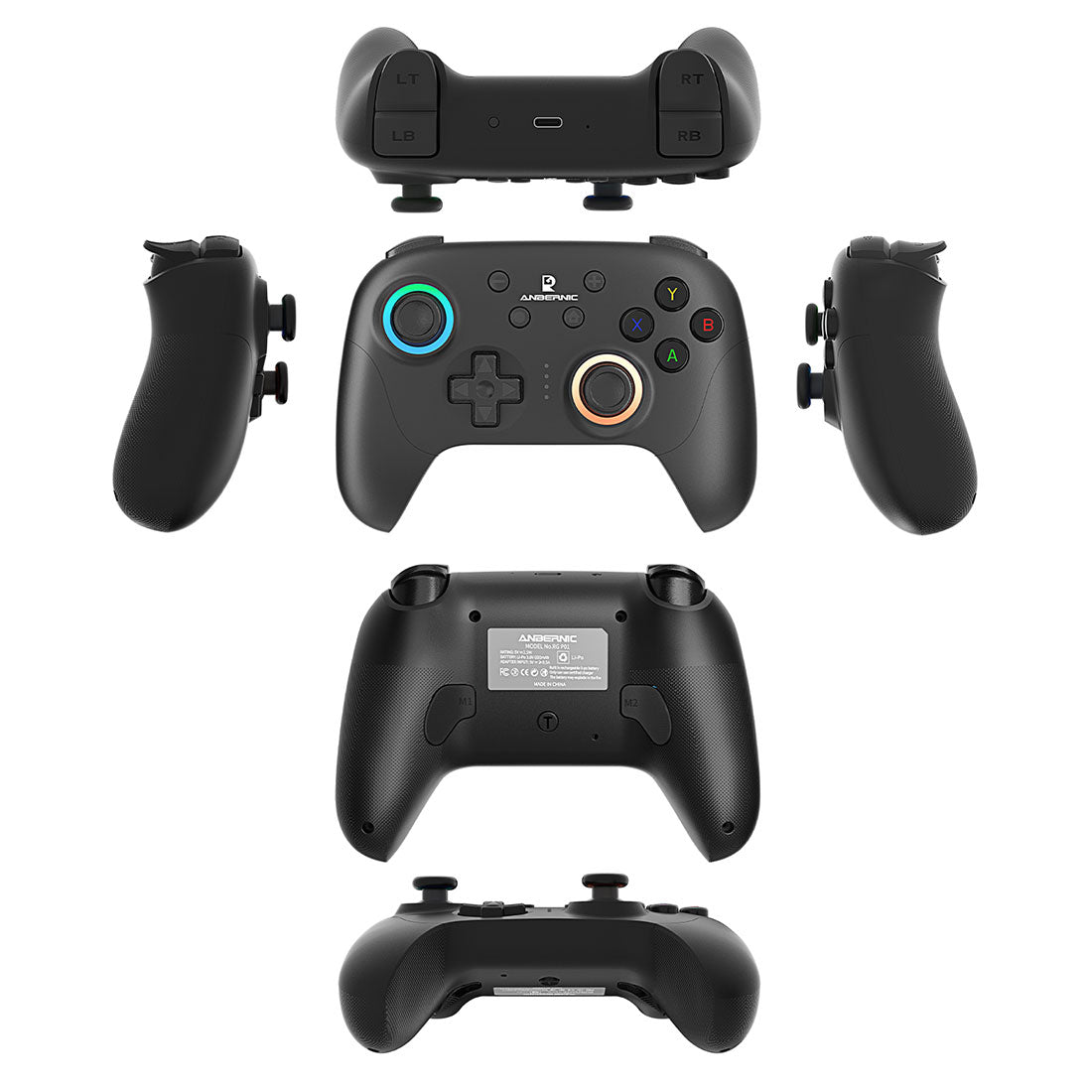 Anbernic RG P01 Bluetooth Game Controller - Hall Effect Joystick Trigger RGB Gyroscope 1000Hz for an Everyday Personal Care Routine