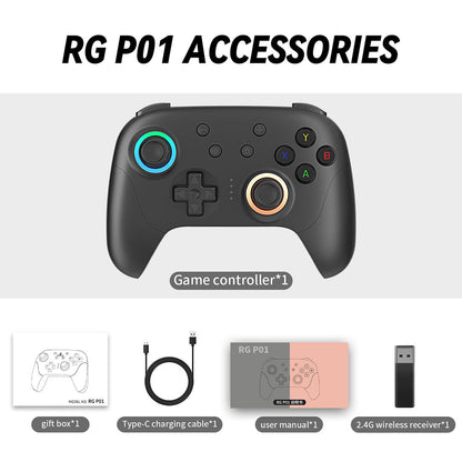 Anbernic RG P01 Bluetooth Game Controller - Hall Effect Joystick Trigger RGB Gyroscope 1000Hz for an Everyday Personal Care Routine