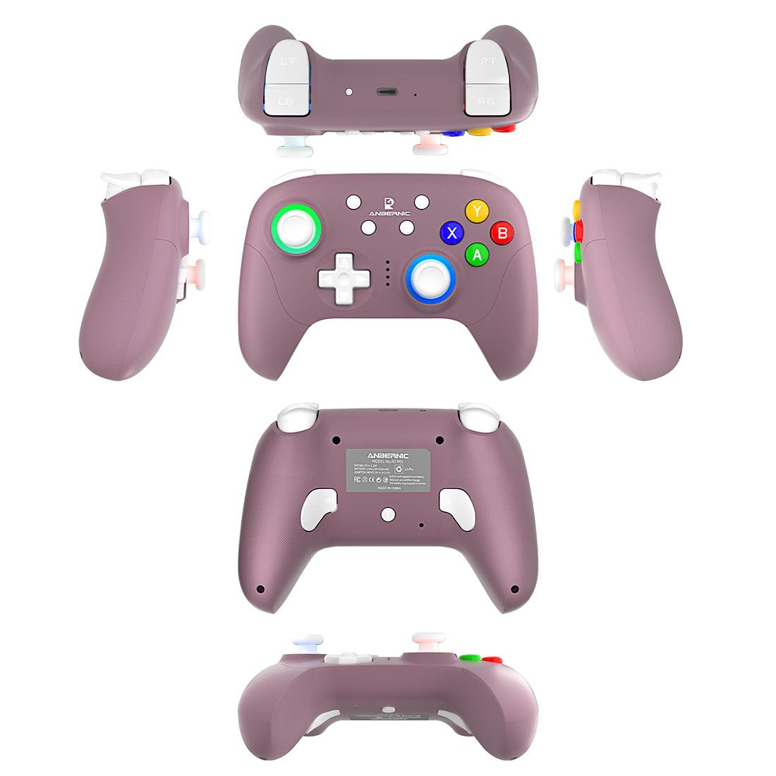 Anbernic RG P01 Bluetooth Game Controller - Hall Effect Joystick Trigger RGB Gyroscope 1000Hz for an Everyday Personal Care Routine