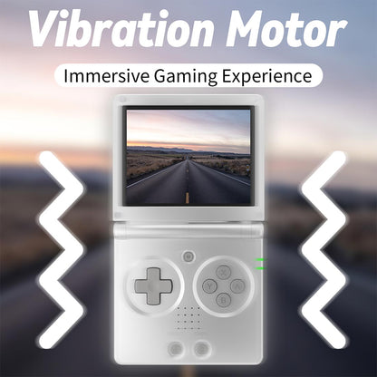 Handheld Game Console Anbernic RG35XXSP Clamshell with 3.5-inch IPS OCA Full-View, 32GB+64GB or 32GB+128GB Options, 3300mAh Battery, Linux