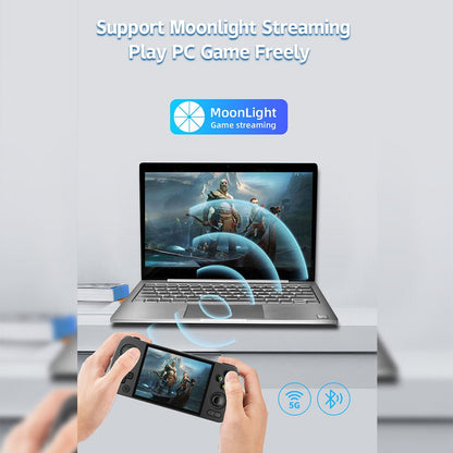 Handheld Game Console Anbernic RG405M with 4-inch IPS Full-Fit Touchscreen, 4500mAh Battery, Android 12, HDMI