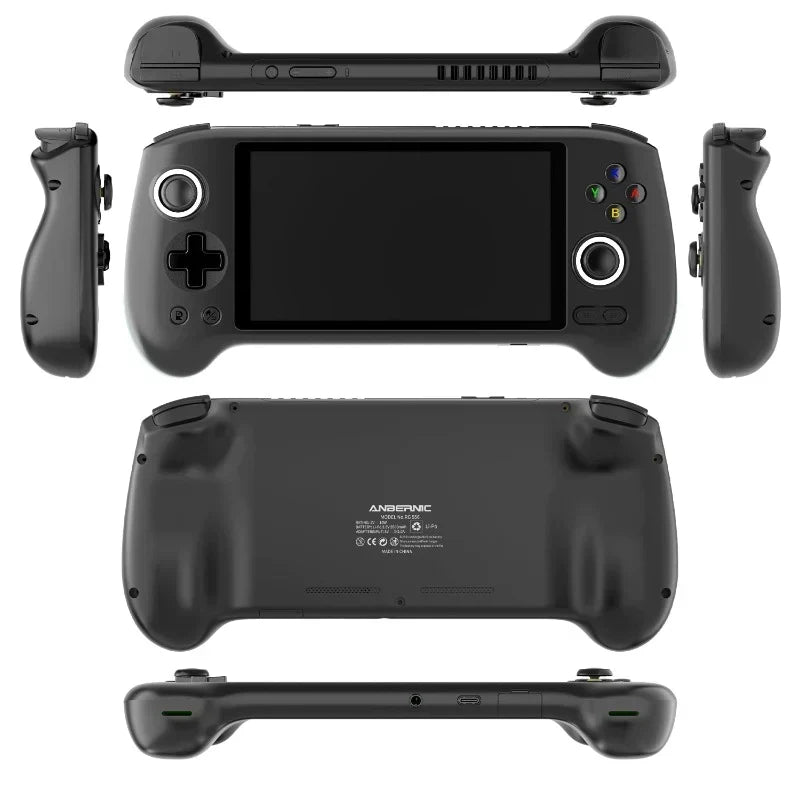 Handheld Game Console Anbernic RG556 with 5.48-inch AMOLED OCA, 128GB or 256GB Options, 5500mAh Battery, Android 13, USB-C DisplayPort