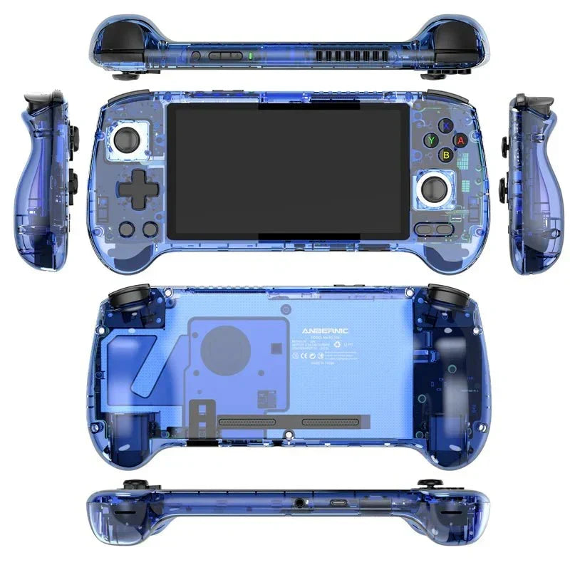 Handheld Game Console Anbernic RG556 with 5.48-inch AMOLED OCA, 128GB or 256GB Options, 5500mAh Battery, Android 13, USB-C DisplayPort
