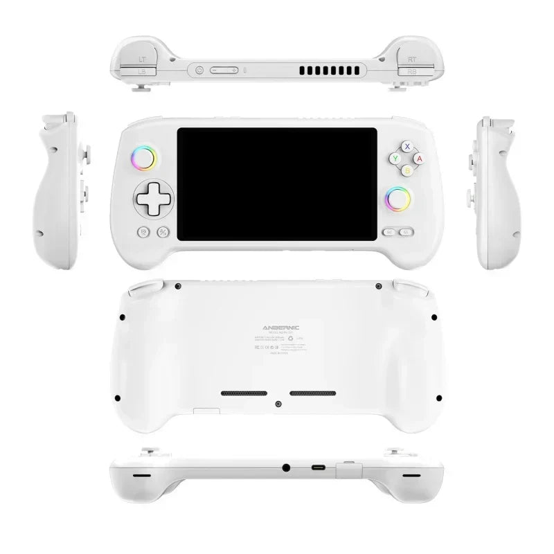 Handheld Game Console Anbernic RG557 with 5.48-Inch AMOLED, 1920x1080, OCA Full Lamination, 5500mAh Battery, Android 14