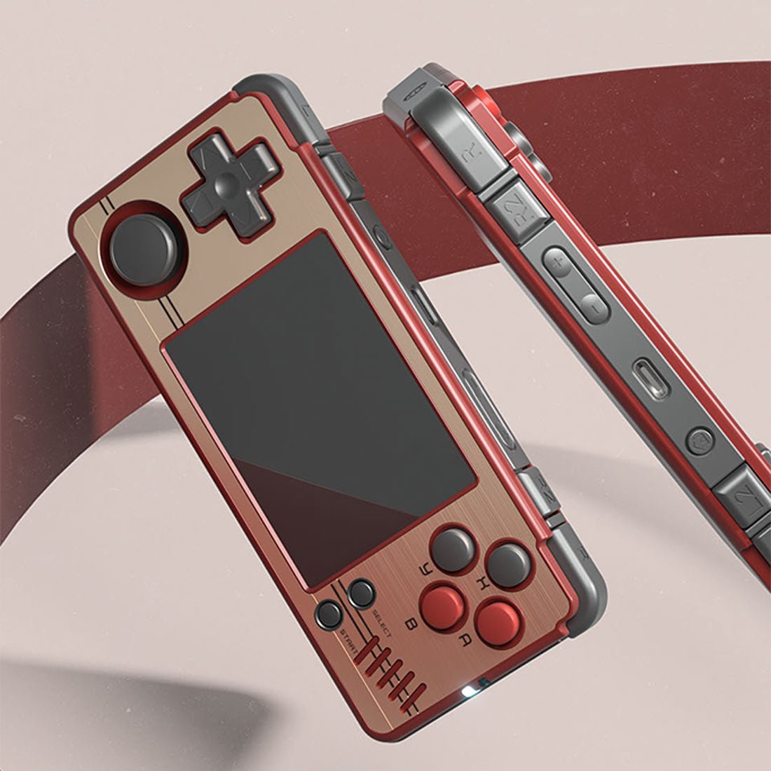 Handheld Game Console Miyoo A30 Horizontal with 2.8-inch IPS, 64GB Options, 2600mAh Battery, Linux-based system