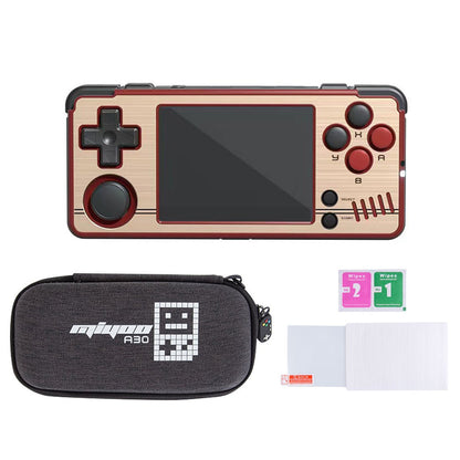 Handheld Game Console Miyoo A30 Horizontal with 2.8-inch IPS, 64GB Options, 2600mAh Battery, Linux-based system