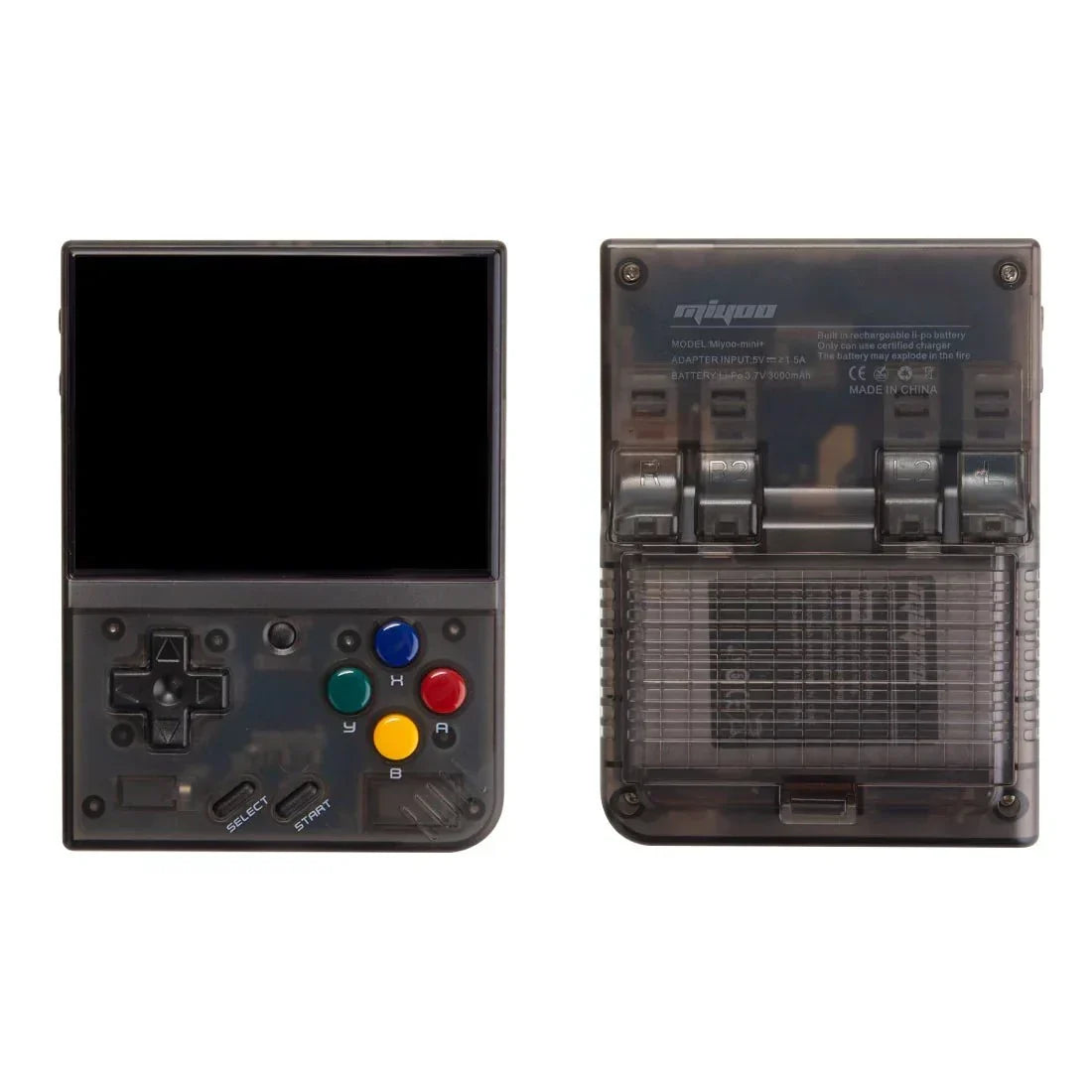 Handheld Game Console Miyoo Mini Plus with 3.5-inch IPS, 64GB stock-system card Options, 3000mAh Battery, Onion OS