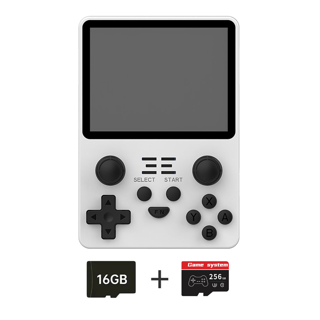 Handheld Game Console Powkiddy RGB20S with 3.5-Inch IPS full-fit, 640x480, 16GB+64GB or 16GB+128GB Options, 3500mAh Battery, ArkOS