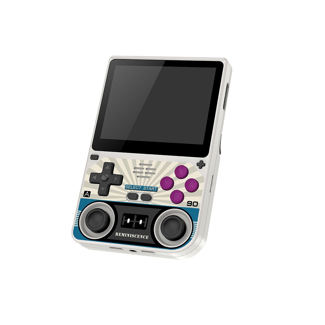Handheld Game Console Powkiddy V20 with 3.5-Inch IPS, 640x480 (4:3 ratio), 64GB, 128GB or 256GB Options, 5000mAh Battery, Linux