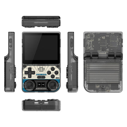 Handheld Game Console Powkiddy V20 with 3.5-Inch IPS, 640x480 (4:3 ratio), 64GB, 128GB or 256GB Options, 5000mAh Battery, Linux