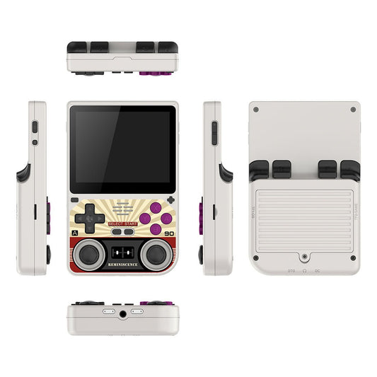 Handheld Game Console Powkiddy V20 with 3.5-Inch IPS, 640x480 (4:3 ratio), 64GB, 128GB or 256GB Options, 5000mAh Battery, Linux