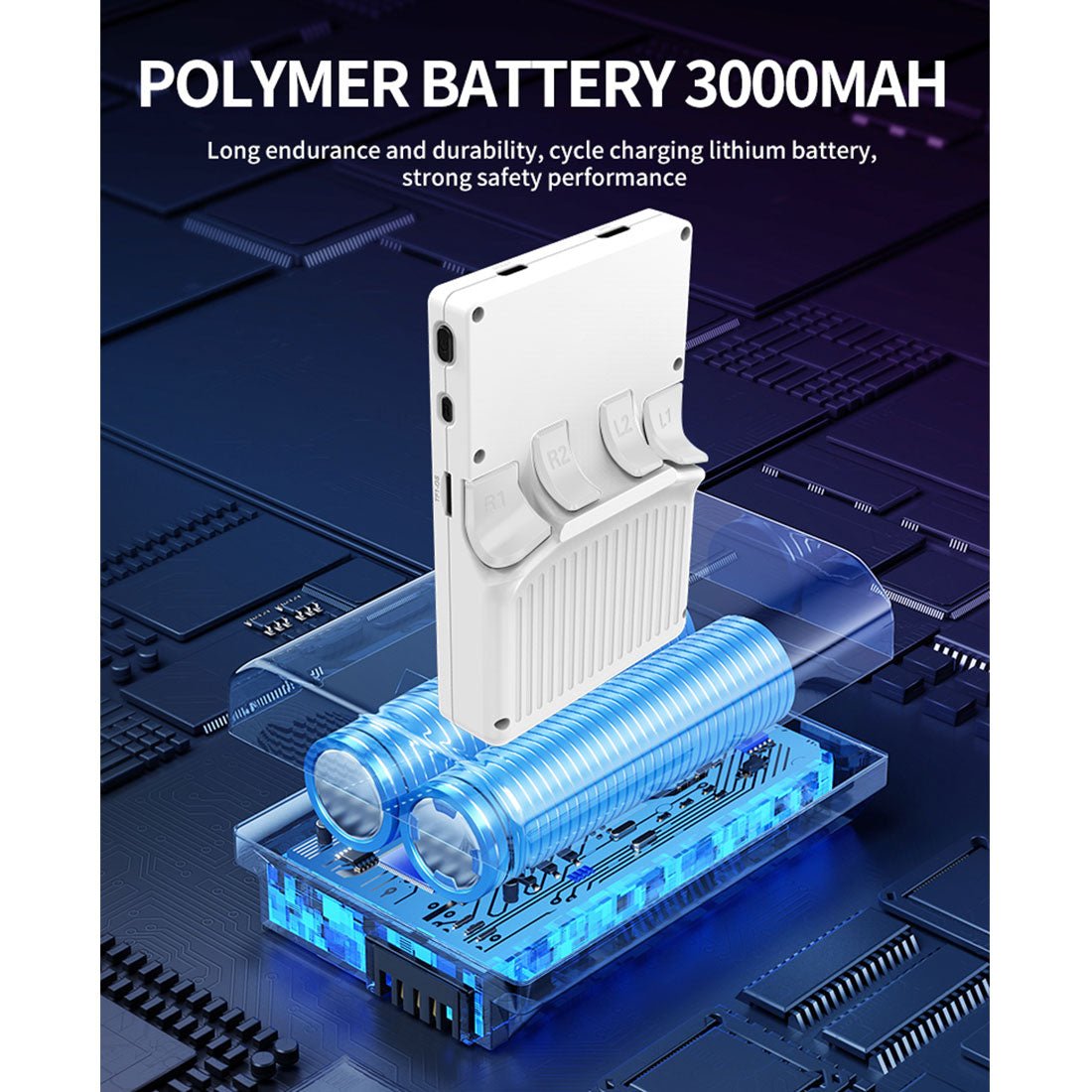 Handheld Game Console Powkiddy X35S with 3.5-Inch IPS full lamination, 640x480, 64GB or 128GB Options, 3000mAh Battery, Linux, HDMI
