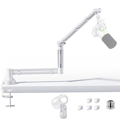 Low-Profile Microphone Boom Arm, 360-Degree Foldable Desk Mount Stand detail image - detail view 3