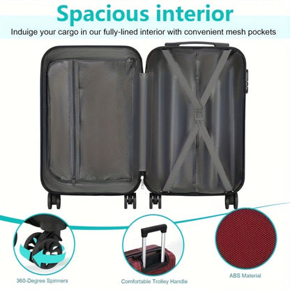 Luggage Set – 2 Piece, 20 Inch, 14 Inch, ABS Hardshell – detail view 15