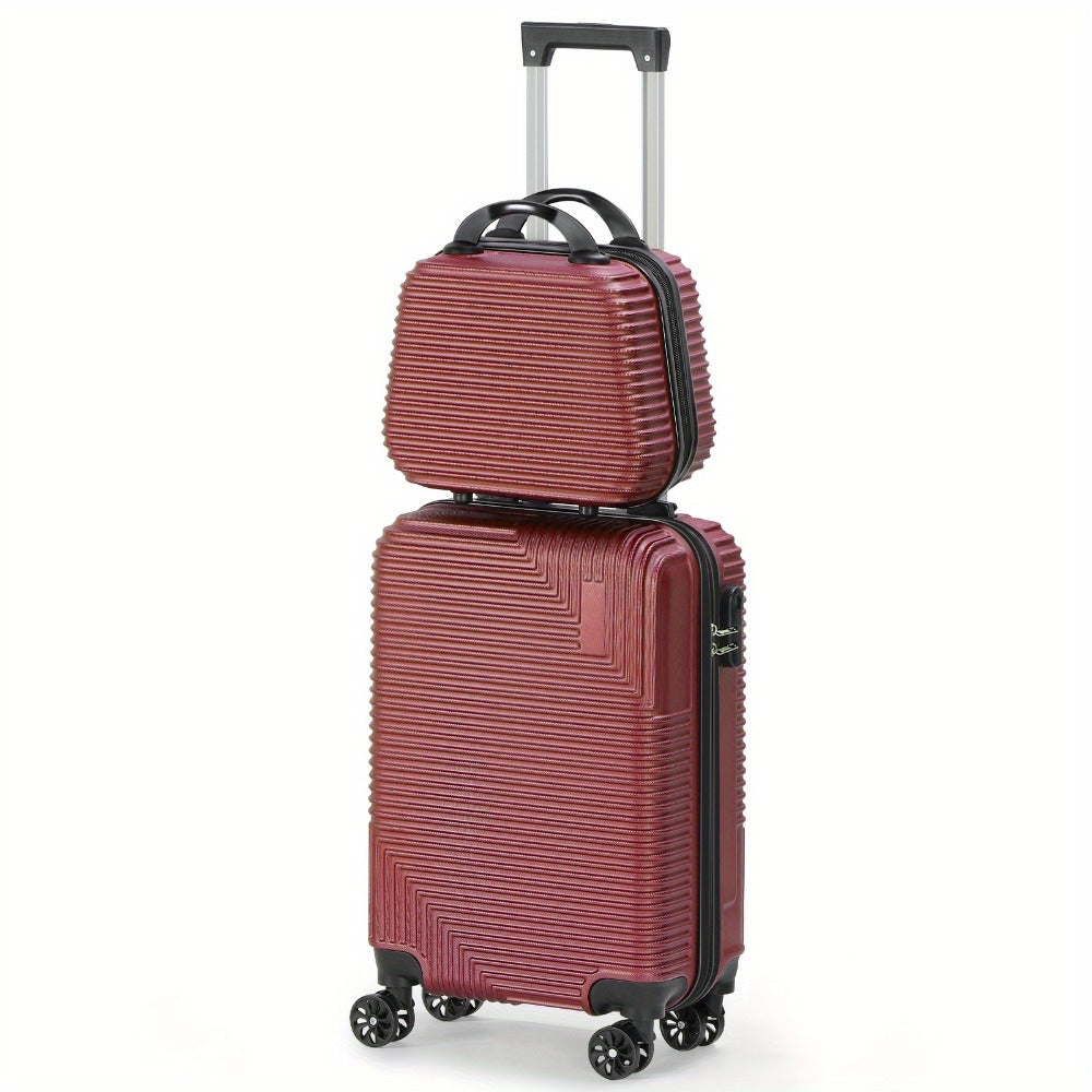 Luggage Set – 2 Piece, 20 Inch, 14 Inch, ABS Hardshell – detail view 2