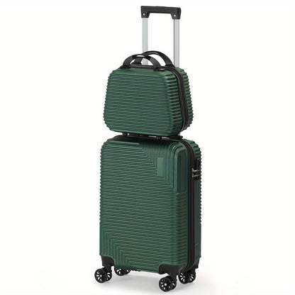 Luggage Set – 2 Piece, 20 Inch, 14 Inch, ABS Hardshell – detail view 20