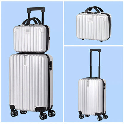 Luggage Set – 2 Piece, 20 Inch, 14 Inch, Combination Lock – detail view 6