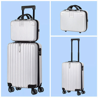 Luggage Set – 2 Piece, 20 Inch, 14 Inch, Combination Lock – detail view 18
