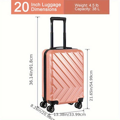 Luggage Set – 2-Piece, 20 Inch, Hardshell, for Travel & Work – detail view 33