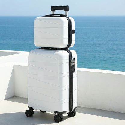 Luggage Set – 2 Piece, 20 Inch, 14 Inch, ABS Hardshell – alternate view