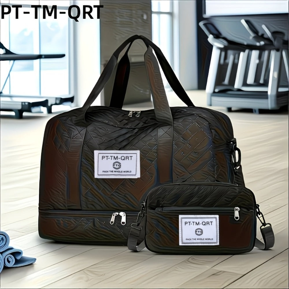 Luggage Set – 2-Piece, Hardshell, Combination Lock, Lightweight – front view
