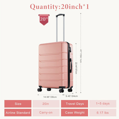 Luggage Set – 28 Inch, TSA Lock, Spinner Wheels, Lightweight – detail view 4