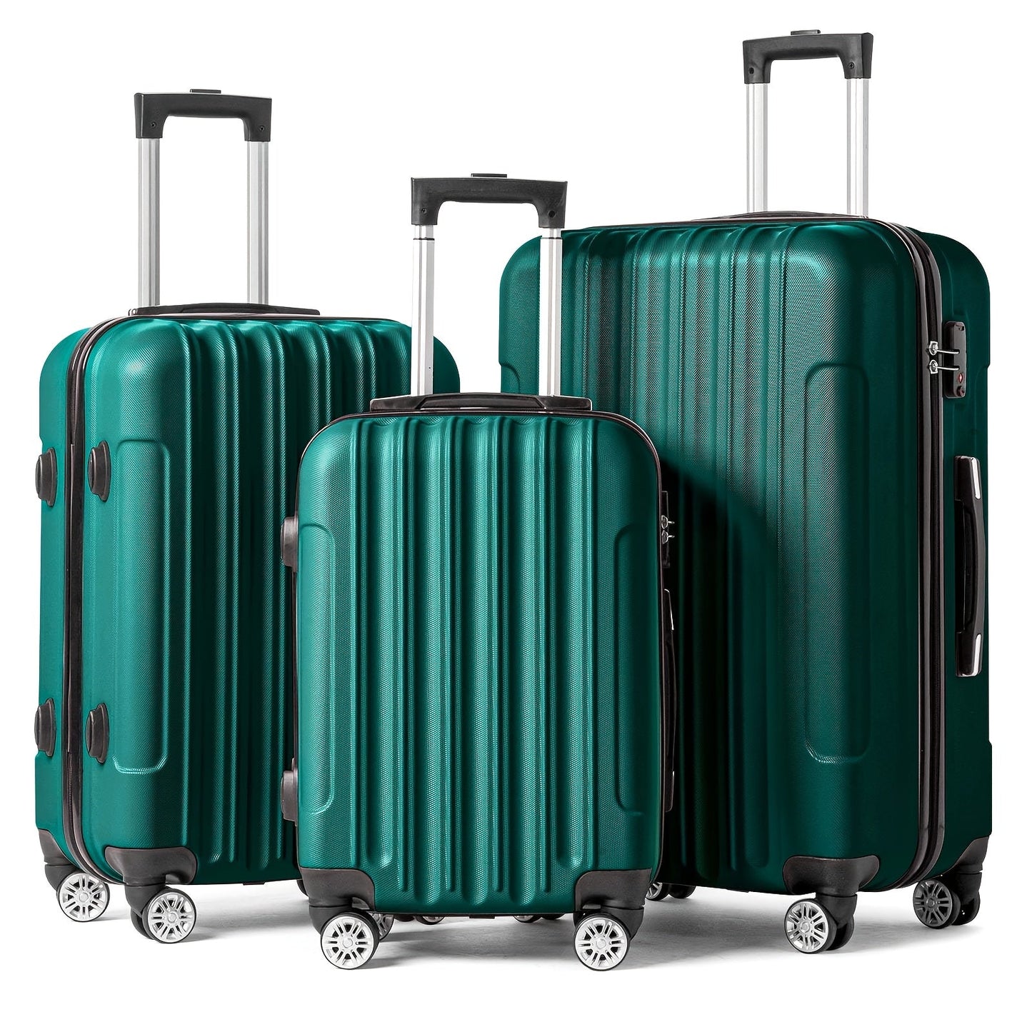 Luggage Set – 3 Piece, 28 Inch, Hardshell, Spinner Wheels – detail view 17