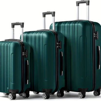 Luggage Set – 3 Piece, 28 Inch, ABS Hardshell, Combination Lock – detail view 12