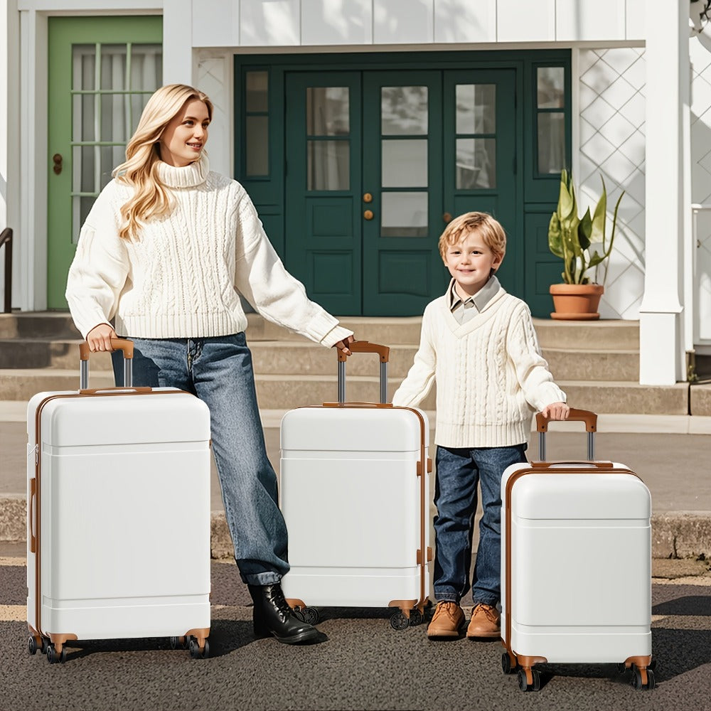 Luggage Set – 3 Piece, 28 Inch, ABS Hardshell, Spinner Wheels – detail view 14
