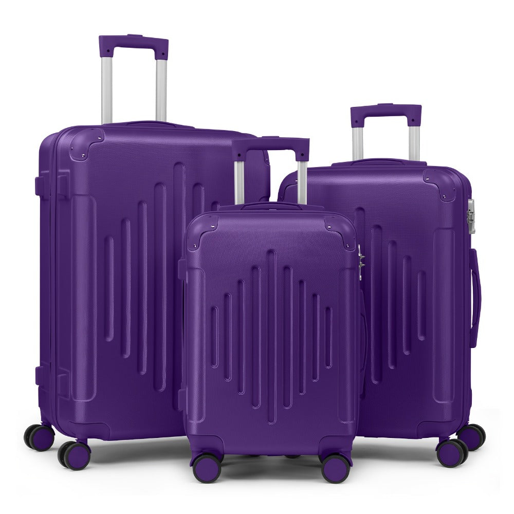 Luggage Set – 3 Piece, 28 Inch, Hardshell, TSA Lock – detail view 2