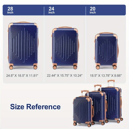 Luggage Set – 3-Piece, Spinner Wheels, TSA Lock, Expandable – detail view 12