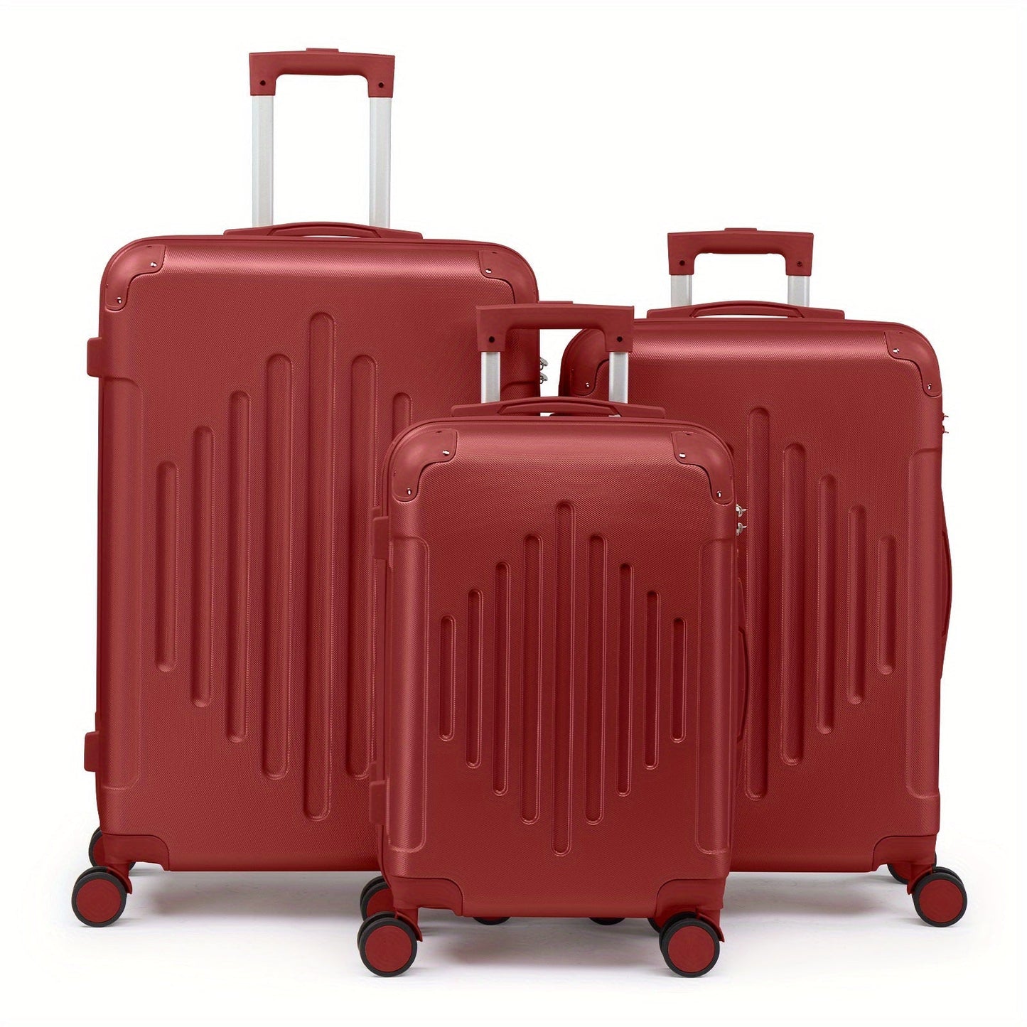 Luggage Set – 3 Piece, Spinner Wheels, TSA Lock, Lightweight – detail view 4