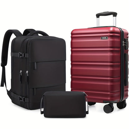 Luggage Set – 3-Piece, TSA Lock, Spinner Wheels, for Travel – detail view 19