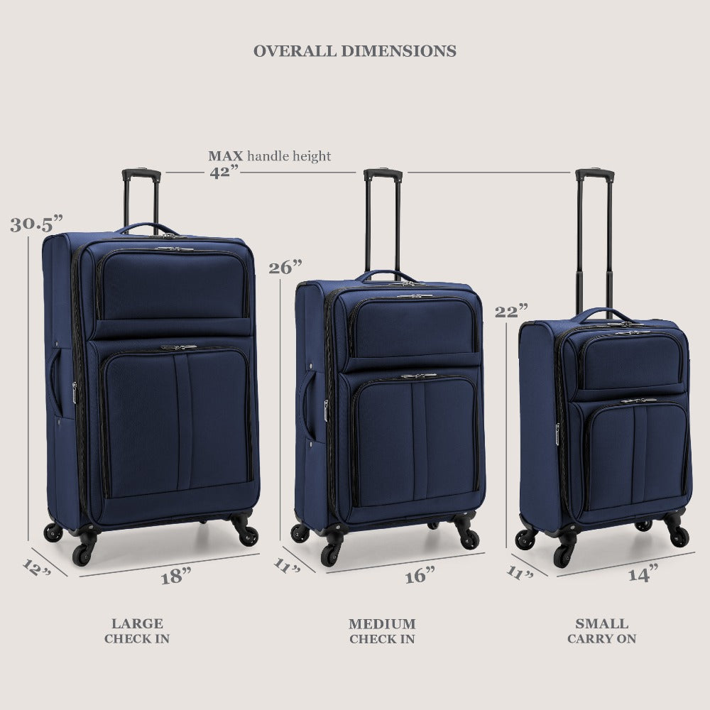 Luggage Set – 30 Inch, Expandable, Spinner Wheels, Lightweight – detail view 27