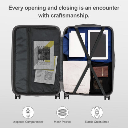 Luggage Set – 5 Piece, 28 Inch, Hardshell, TSA Lock – detail view 22