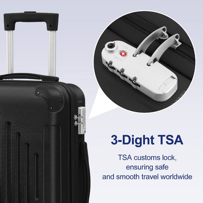 Luggage Set – 5 Piece, 28 Inch, Hardshell, TSA Lock – detail view 12