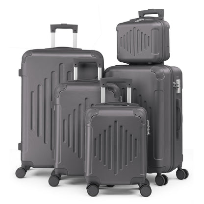 Luggage Set – 5 Piece, 28 Inch, Hardshell, TSA Lock – front view - product view 25