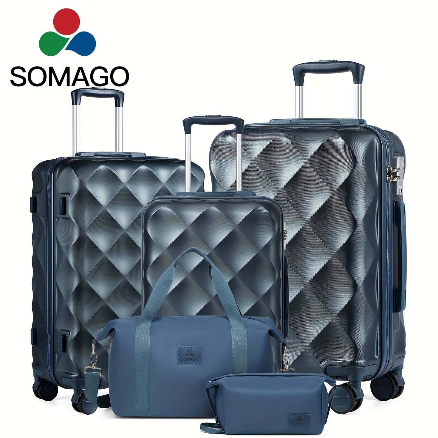 Luggage Set – 5-Piece, 28 Inch, TSA Lock, Spinner Wheels – detail view 53