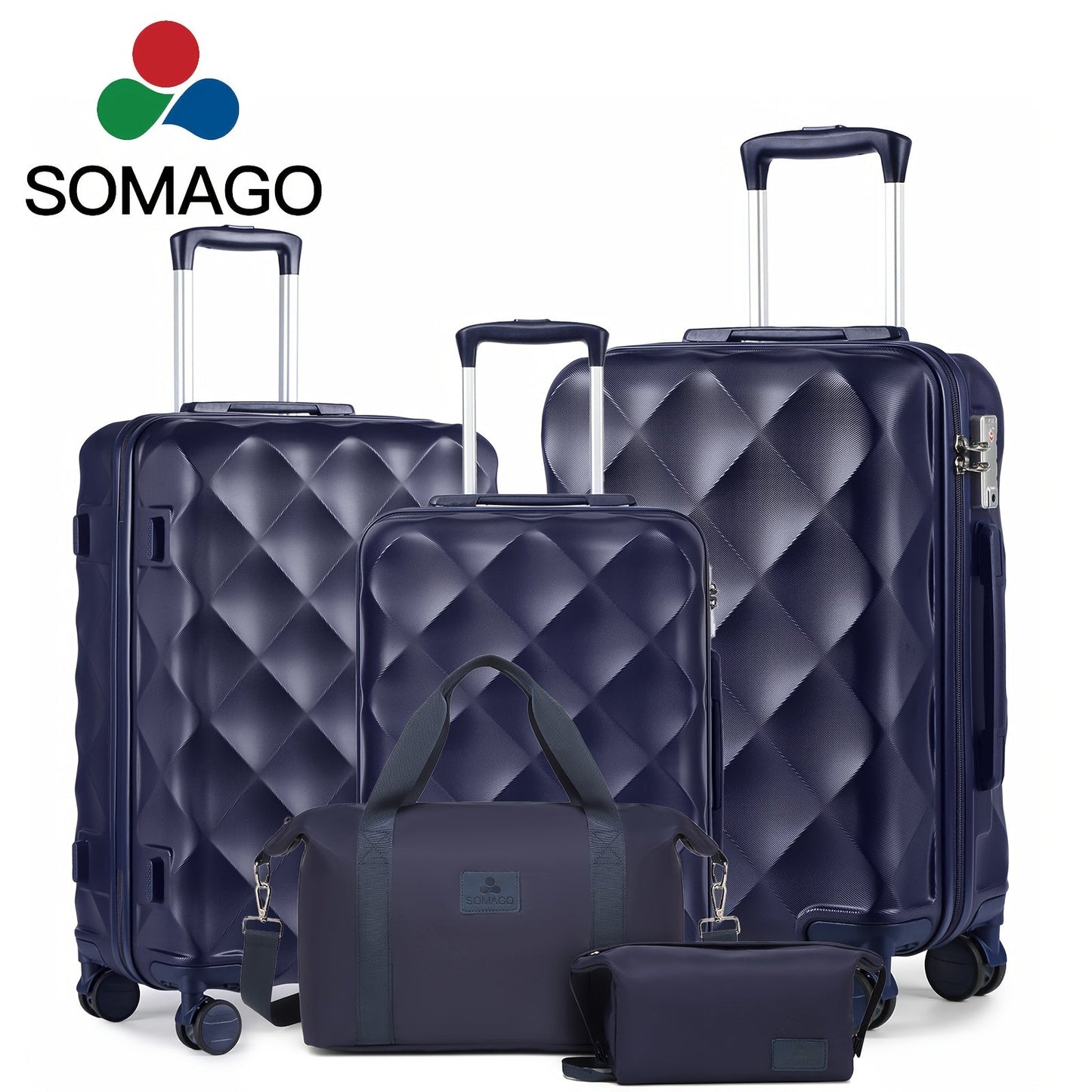Luggage Set – 5-Piece, 28 Inch, TSA Lock, Spinner Wheels – detail view 6