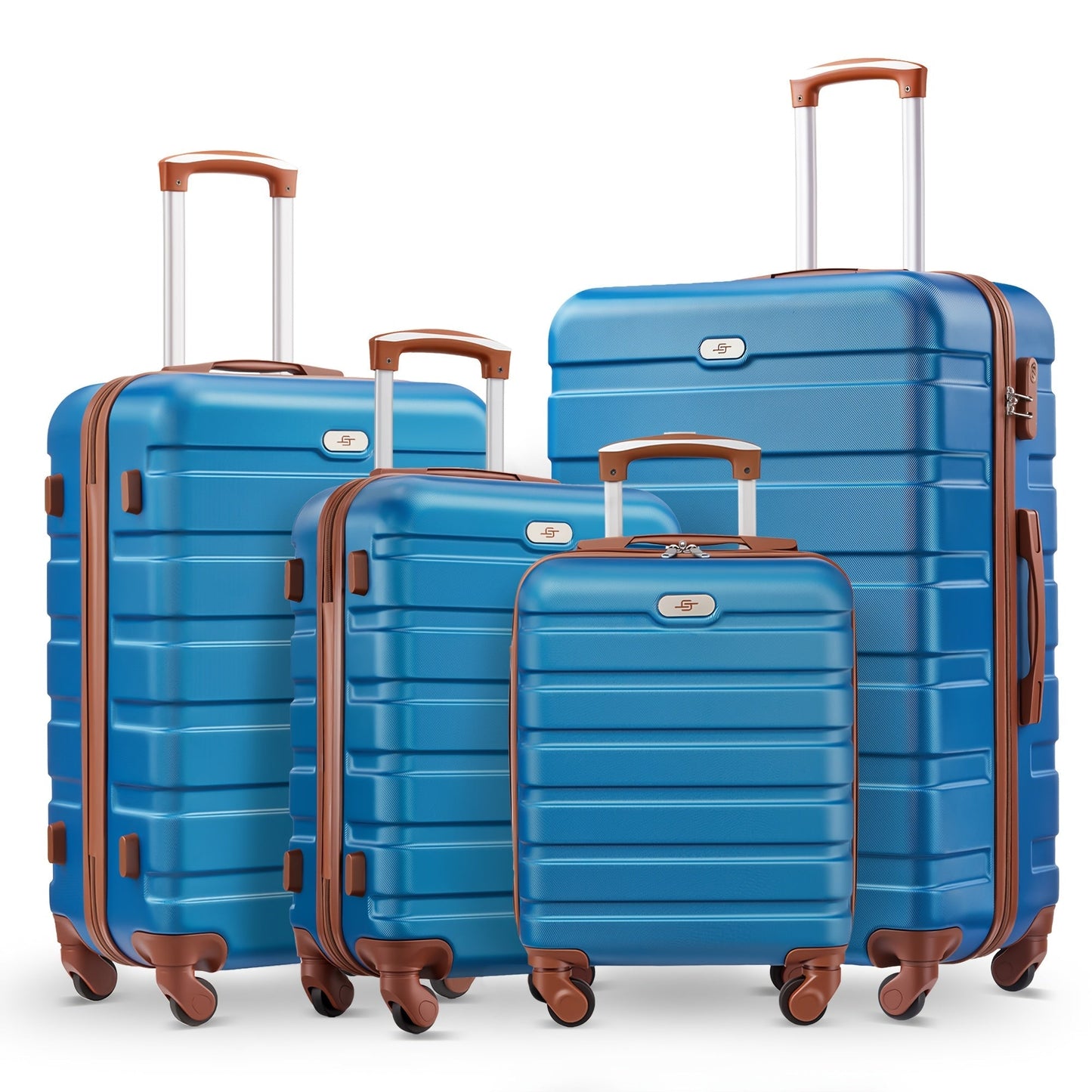 Luggage Set – Combination Lock, Spinner Wheels, for Travel – detail view 12