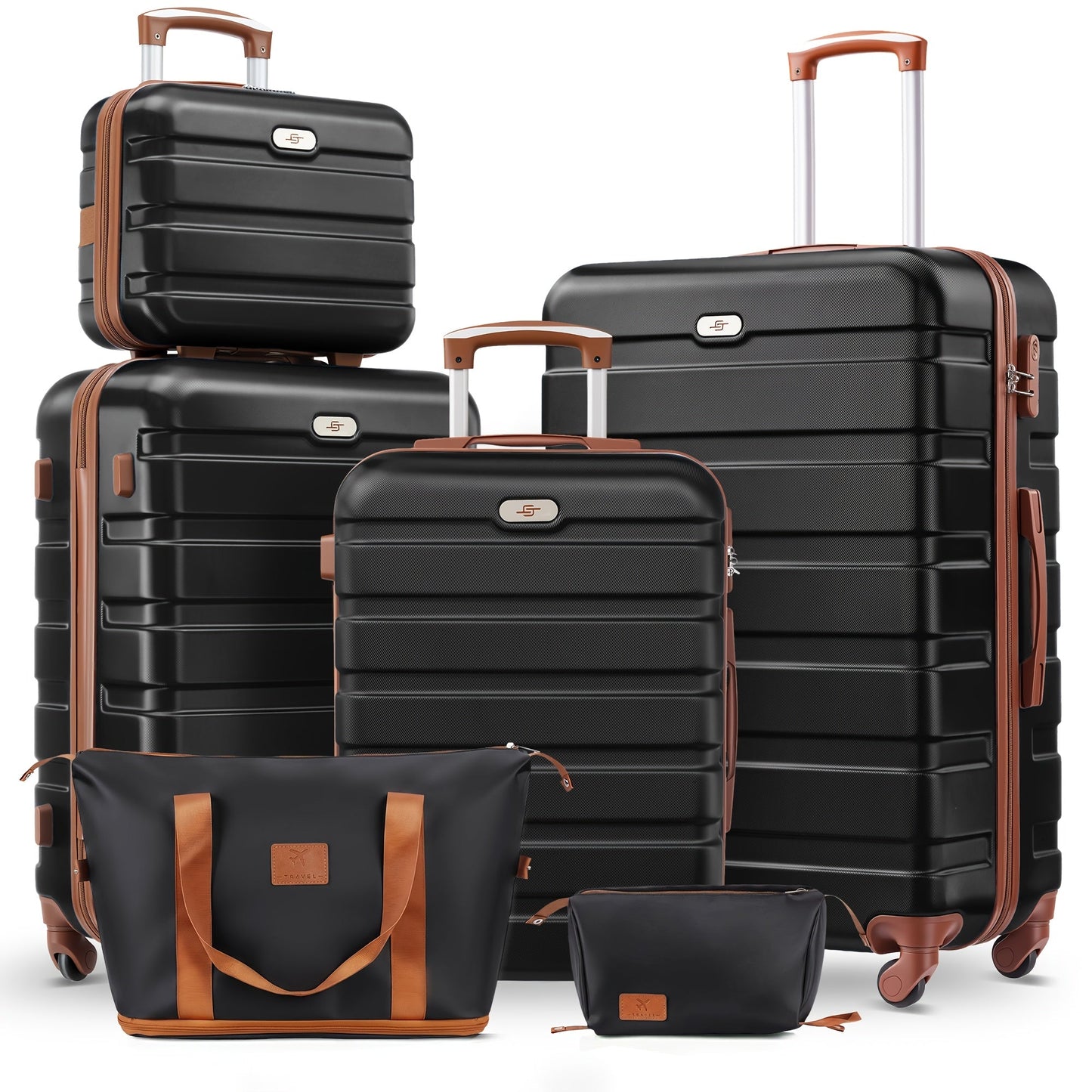 Luggage Set – Combination Lock, Spinner Wheels, for Travel – detail view 2