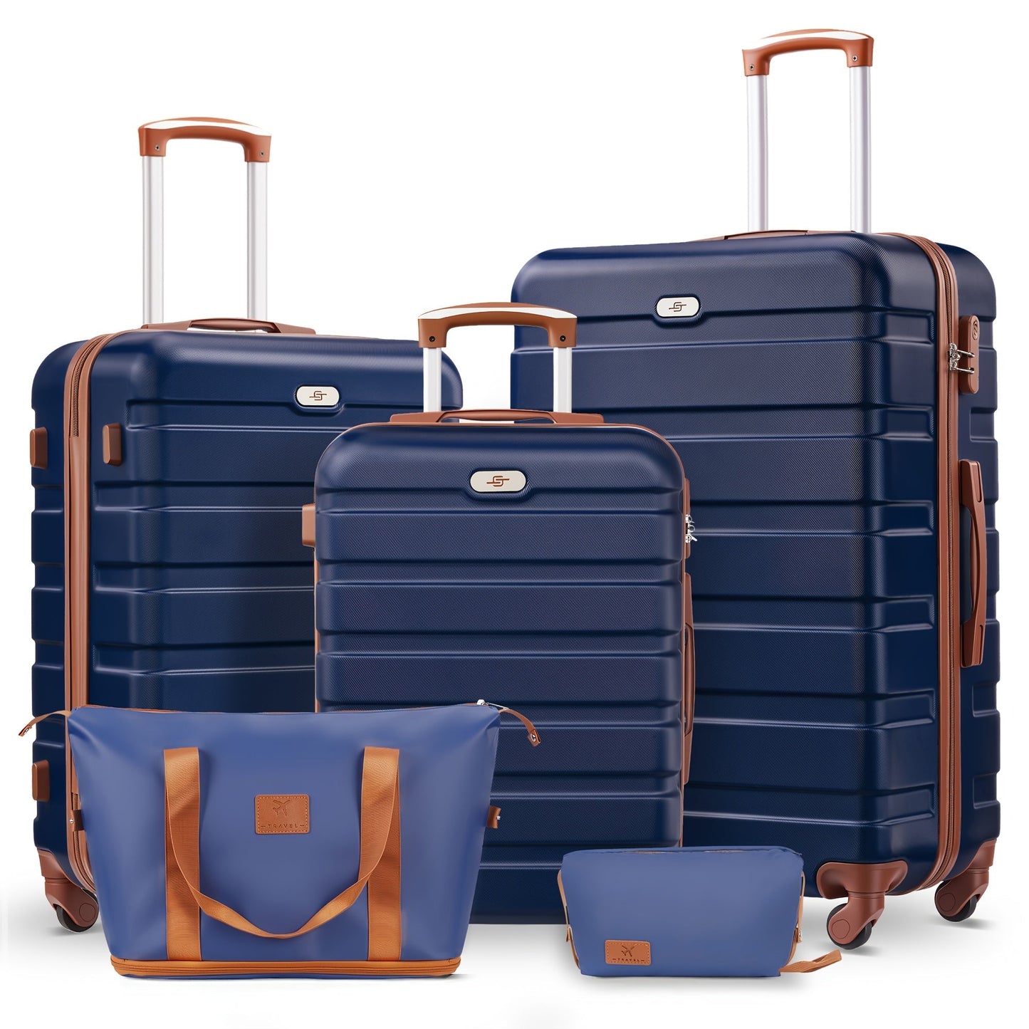 Luggage Set – Combination Lock, Spinner Wheels, for Travel – detail view 9