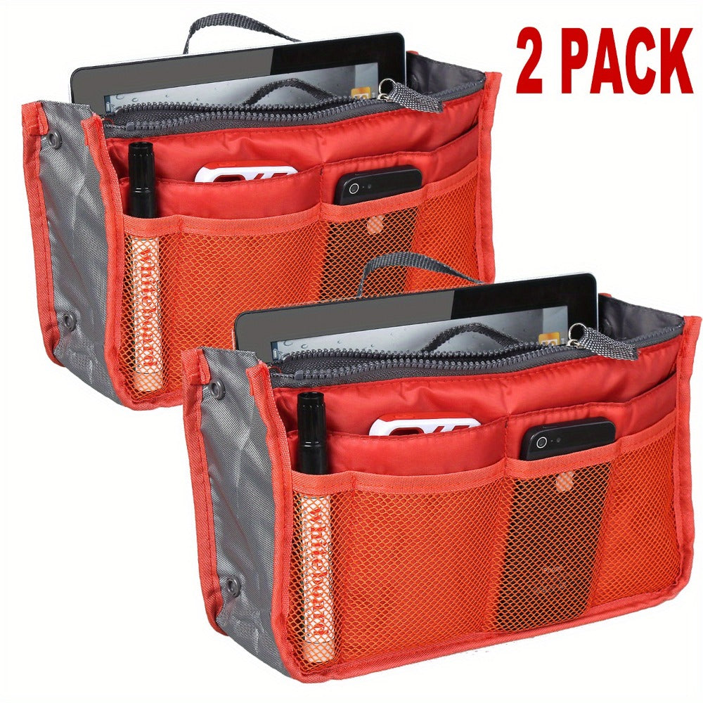 Travel Makeup Bag – 2 Pack, 13 Pockets, for Travel – detail view 13
