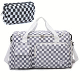 Gray Checkered