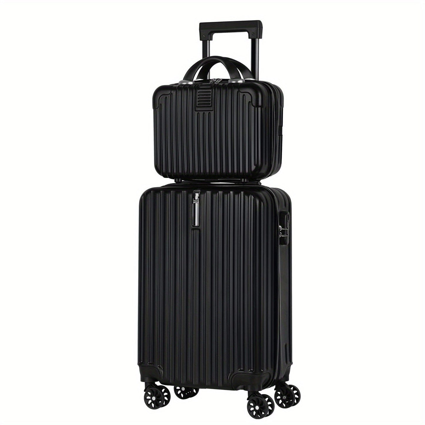 Travel Makeup Bag – 2-Piece, 20 Inch, 14 Inch, TSA Lock – alternate view