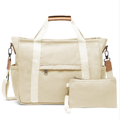 Travel Makeup Bag – 2PCS, Canvas, Multi-Pocket, for Travel & Work – detail view 34