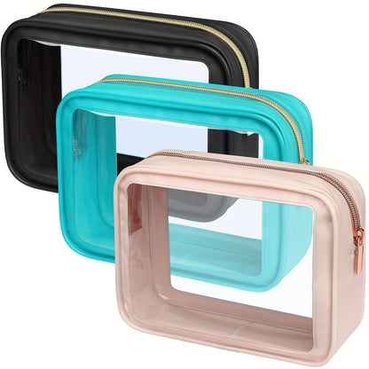 Travel Makeup Bag – Clear, Transparent, for Travel – detail view 2