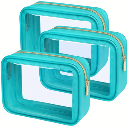 Travel Makeup Bag – Clear, Transparent, for Travel – alternate view