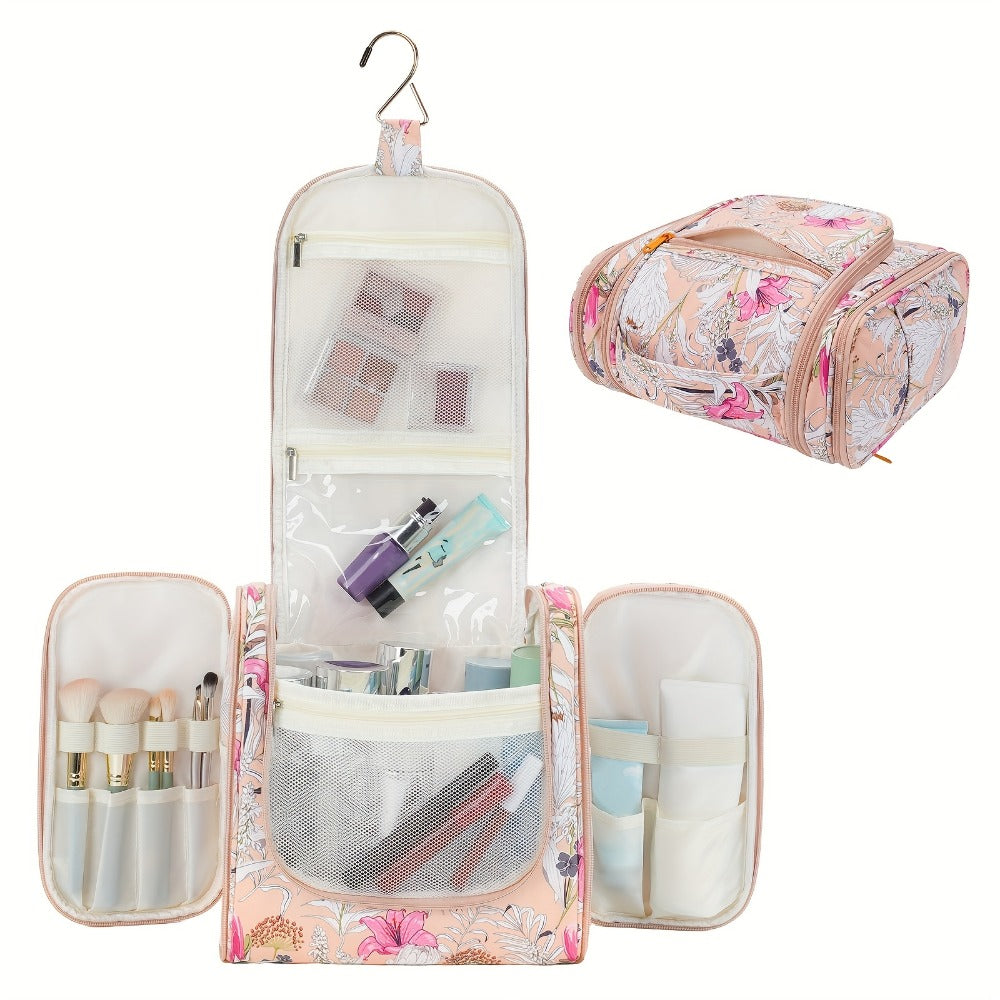 Travel Makeup Bag – 17 Colors, Large Capacity, Multi Pocket, Lightweight – detail view 34